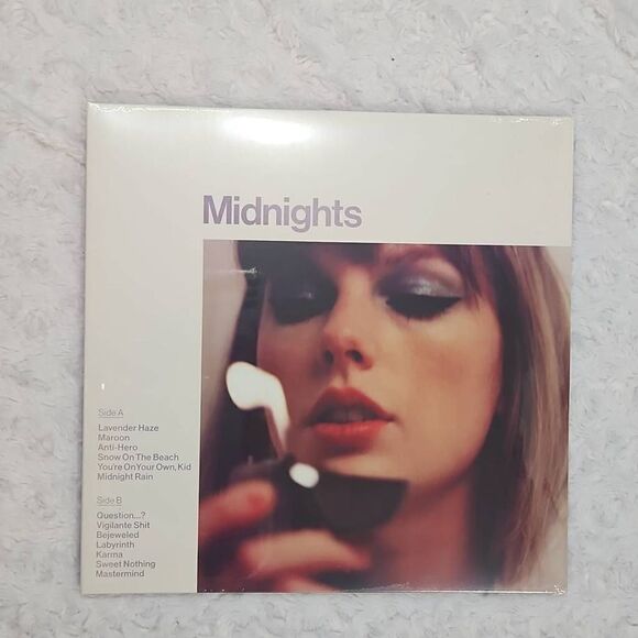 Love Potion Purple Marbled Vinyl Special Edition Taylor Swift Midnights - Picture 1 of 4